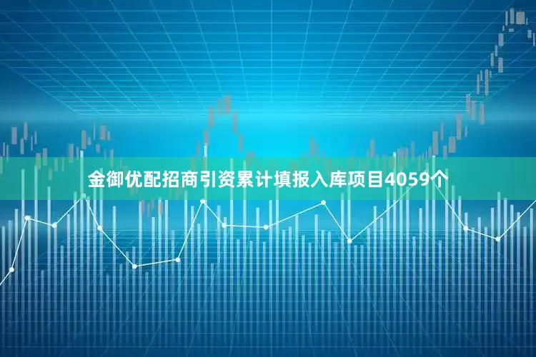 金御优配招商引资累计填报入库项目4059个